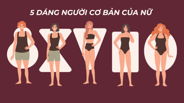 5 DÁNG NGƯỜI CƠ BẢN CỦA NỮ