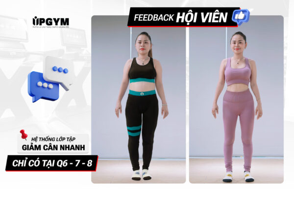 Feedback khách hàng review UP GYM – Chị Ngân biến nỗi buồn thành động lực giảm cân review UP GYM