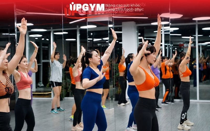 Hệ thống Lớp Sức Khỏe độc quyền tại UP GYM