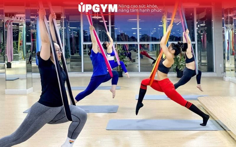 Top phòng tập Yoga Bay Quận 7 giá tốt, đáng trải nghiệm Lớp Yoga Bay Quận 7 UP GYM duy trì sĩ số nhỏ để HLV dễ theo sát hội viên
