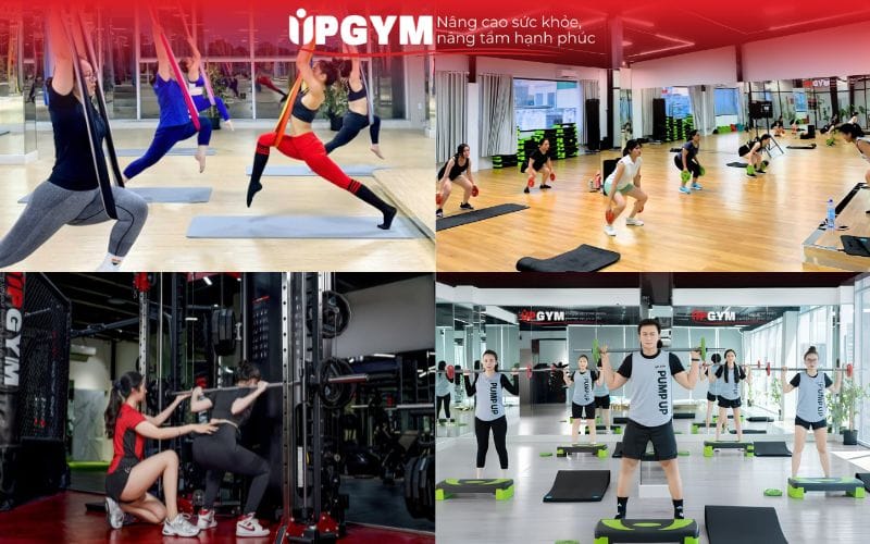 Đăng ký Thẻ Gym 1 tháng UP GYM có đáng không? Hệ thống Lớp Sức Khỏe độc quyền tại UP GYM